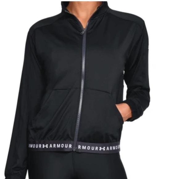 Women's UNDERARMOUR HeatGear Loose-fit Full-Zip Jacket - Picture 1 of 7